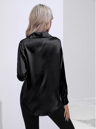 Shirt Wholesale Coloring shirt female long -sleeved shirt spring and summer new solid color simulation shirt