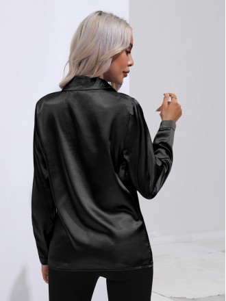 Shirt Wholesale Coloring shirt women's top long -sleeved shirt spring and summer new simulation shirt female