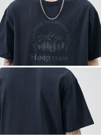 T-Shirt Wholesale Summer cotton short -sleeved T -shirt male retro seals Loose and versatile Korean version of simple T 