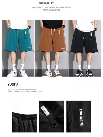 Shorts Wholesale Summer New Men's Shorts Fashion Brand Net Red Korean Pants Versatile High Street Capris Men