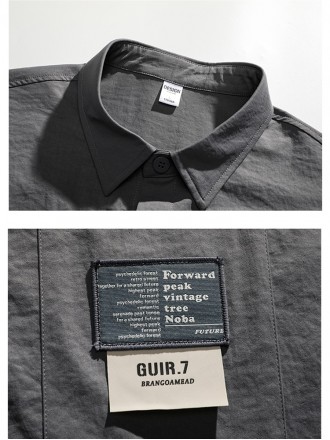 Shirt Wholesale New Fashion Brand Workwear Short Sleeve Shirts Men's Fashion Versatile Simple Korean Men's Shirts