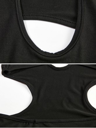 Dress Wholesale Spring and summer new dress European and American solid color sexy hollow tight bun hip dress