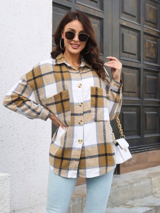 Shirt Wholesale Labor woolen coat female long -sleeved long -sleeved long shirt coat autumn and winter new