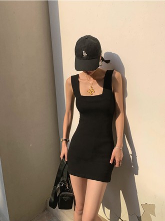 Summer dress new black, white and gray -collar dorade skirt tight sexy dress slim hip short skirt female