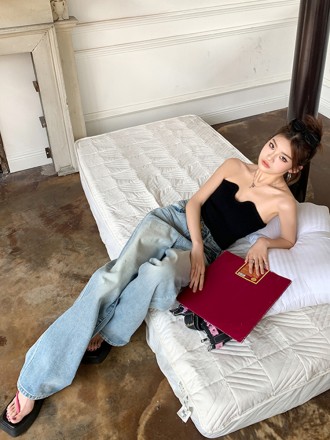 Spring/Summer New Vintage Wide Leg Jeans Women's Loose Dad Pants Wide Leg Pants