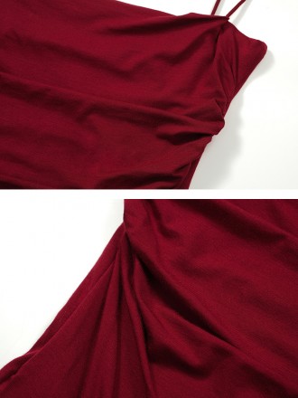 Spring and Summer New Red Spice Girl Slim Slim Strap Female modal Inner Tank Top Sexy Open Back Top