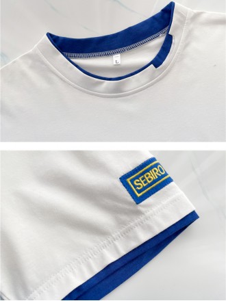 New Short Sleeve T-shirt Women's Korean Summer Loose Cartoon Embroidery Top Trend