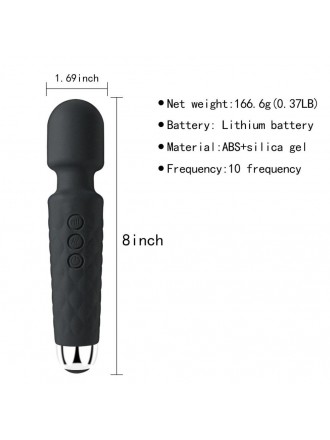 Sex Toys Vibrator Dildo for Women Personal Wand Massager Vibrators USB Rechargeable Vibrating Clitoral Stimulator Vibrat