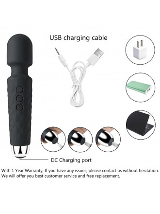 Sex Toys Vibrator Dildo for Women Personal Wand Massager Vibrators USB Rechargeable Vibrating Clitoral Stimulator Vibrat