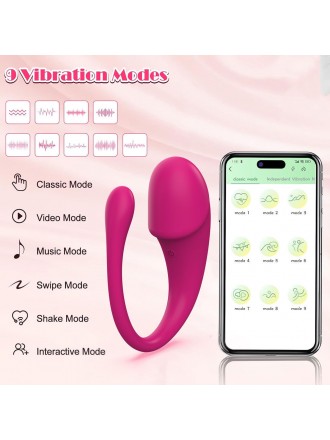 Sex Toy Rechargeable Quiet Waterproof Sex Toy for Women with G-Spot & Clitoral Stimulation