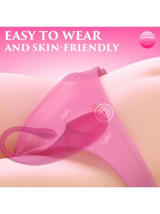 Sex Toy Rechargeable Quiet Waterproof Sex Toy for Women with G-Spot & Clitoral Stimulation